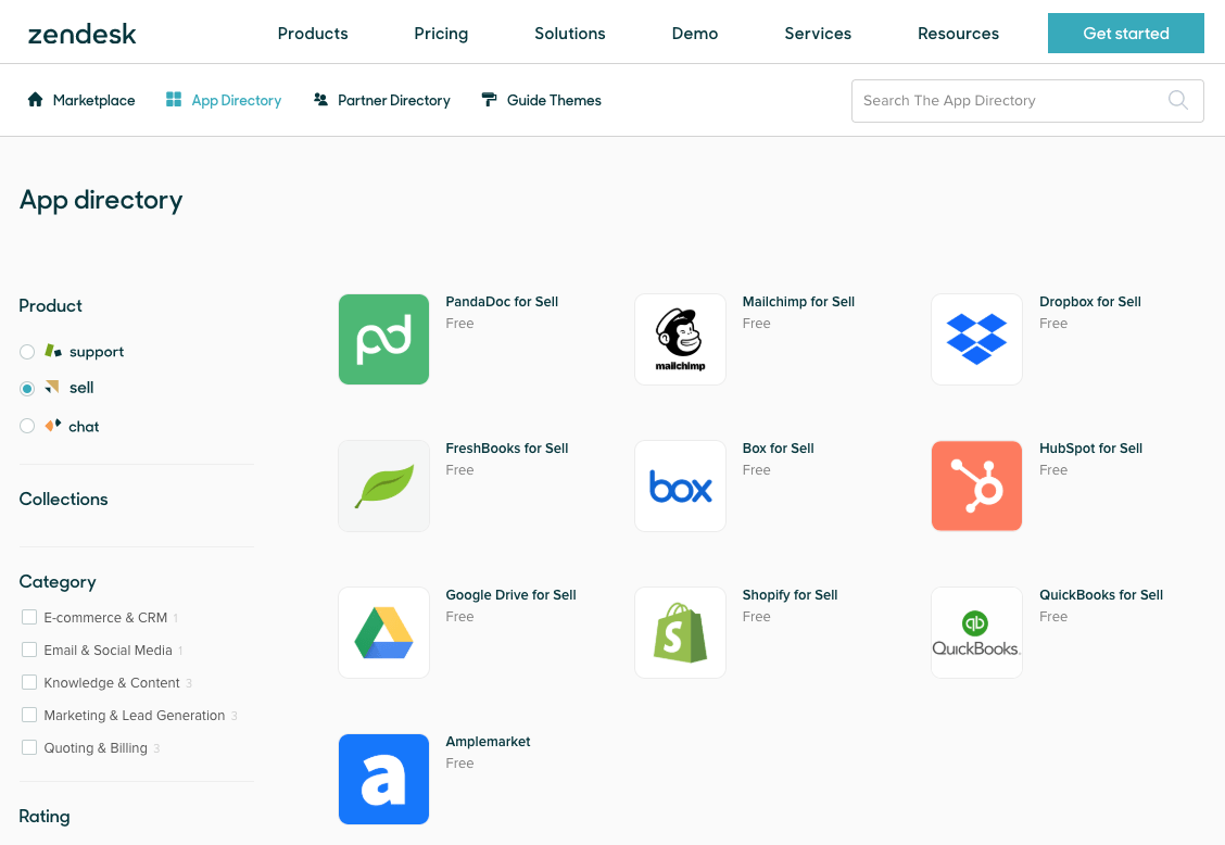 ZenDesk MarketPlace